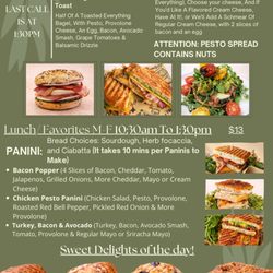 Liquid Leaf - Menus