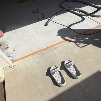 Garage Experts - The oversized special crock shoes lol - Flooring Near Me - Clovis, California Garage Experts - The oversized special crock shoes lol - Flooring Near Me - Clovis, California
