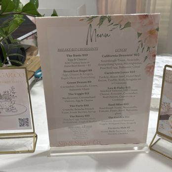 Sip & Sugar - Breakfast Menu - Patisserie/Cake Shop Near Me - Anaheim, California Sip & Sugar - Breakfast Menu - Patisserie/Cake Shop Near Me - Anaheim, California