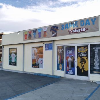 Same Day T-Shirts - Store Front - Screen Printing/T-Shirt Printing Near Me