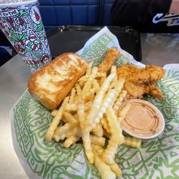 Three piece tender meal Three piece tender meal