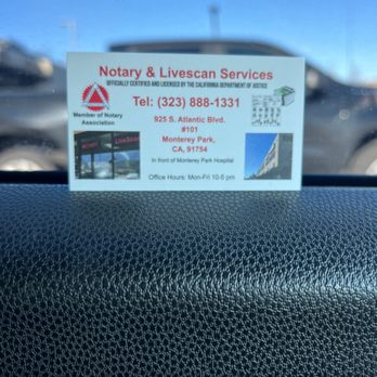 Notary And Livescan Services - Notaries Near Me - Monterey Park, California Notary And Livescan Services - Notaries Near Me - Monterey Park, California