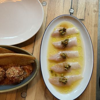Cucina Morini - Ricciola (yellowtail crudo - super fresh!) - Italian Near Me - Washington, DC, District of Columbia Cucina Morini - Ricciola (yellowtail crudo - super fresh!) - Italian Near Me - Washington, DC, District of Columbia
