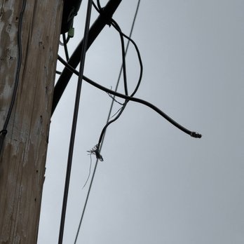Optimum - broken cable line on telephone pole took 3 visits to get them to fix it - Television Service Providers Near Me - Truckee, California Optimum - broken cable line on telephone pole took 3 visits to get them to fix it - Television Service Providers Near Me - Truckee, California