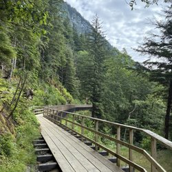 Flume Trail - Boardwalk through the forest