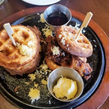 Fork - Chicken & Waffle Sliders - New American Near Me - Boise, Idaho Fork - Chicken & Waffle Sliders - New American Near Me - Boise, Idaho