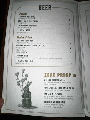 Menu photo 4 The Henry Houston, TX