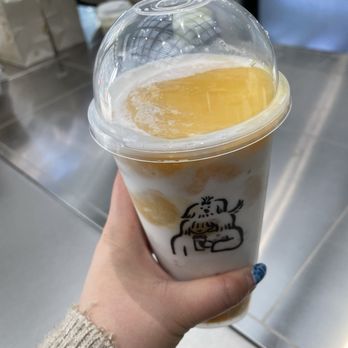 Hey Tea - mango coconut - Bubble Tea Near Me - New York, New York
