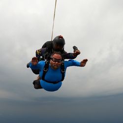 Skydive Alabama - Enjoying the ride!