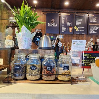 Carmela Coffee - Flavored Teas - Cafes Near Me - Pompano Beach, Florida