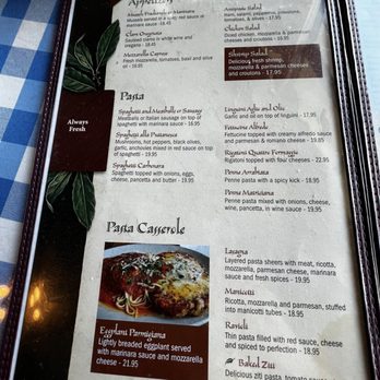 La Bella Napoli - Menu - Italian Near Me - St. Cloud, Florida