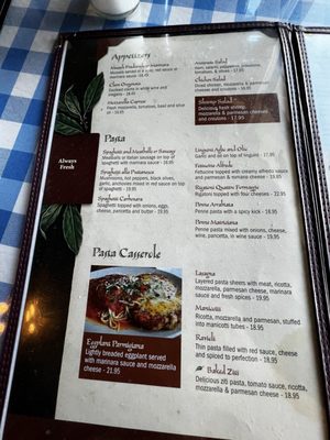 Menu photo 2 La Bella Napoli St. Cloud, FL