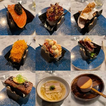 Mari - Nine plates from the tasting menu - Korean Near Me - New York, New York
