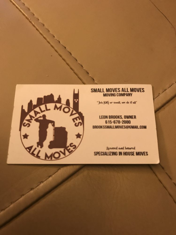 SMALL MOVES ALL MOVES Updated August 2024 18 Reviews 324 Berry St, Nashville, Tennessee