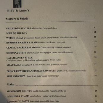 Mike & Anne's Restaurant - Menu - New American Near Me - South Pasadena, California Mike & Anne's Restaurant - Menu - New American Near Me - South Pasadena, California