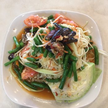 Secret Thai Restaurant - Crab papaya salad - Thai Near Me - Chalmette, Louisiana Secret Thai Restaurant - Crab papaya salad - Thai Near Me - Chalmette, Louisiana