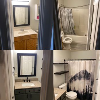 Patriot Lawn & Handyman Services - Collage of the guest bathroom - Lawn Services Near Me Patriot Lawn & Handyman Services - Collage of the guest bathroom - Lawn Services Near Me