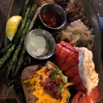 Black Angus Steakhouse - Rib 12 oz. Ribeye & Fire-Grilled Jumbo Shrimp - Steakhouses Near Me - Lancaster, California Black Angus Steakhouse - Rib 12 oz. Ribeye & Fire-Grilled Jumbo Shrimp - Steakhouses Near Me - Lancaster, California