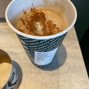 Starbucks - Half my cup for a Grande Blonde Cappucino - Coffee & Tea Near Me - Brentwood, California Starbucks - Half my cup for a Grande Blonde Cappucino - Coffee & Tea Near Me - Brentwood, California