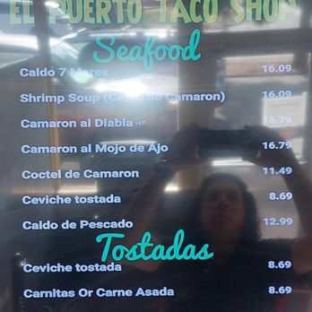 El Puerto Taco Shop - Menu August 2024 - Mexican Near Me - Spring Valley, California El Puerto Taco Shop - Menu August 2024 - Mexican Near Me - Spring Valley, California