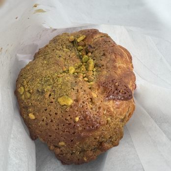 Grounds & Greens - Pistachio croissant - Vegan Near Me - White Rock, British Columbia Grounds & Greens - Pistachio croissant - Vegan Near Me - White Rock, British Columbia