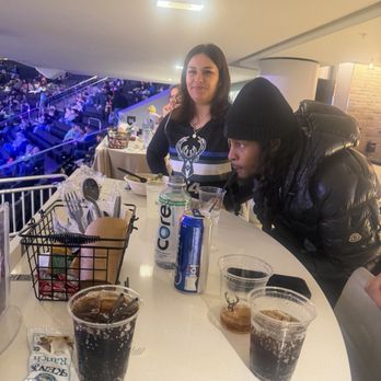 Fiserv Forum - Loge level Table for 4 - Stadiums & Arenas Near Me - Milwaukee, Wisconsin