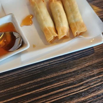 Eat Thai, Thai Eatery - spring rolls after we ate some - Thai Near Me - West Des Moines, Iowa Eat Thai, Thai Eatery - spring rolls after we ate some - Thai Near Me - West Des Moines, Iowa