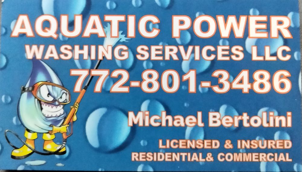 Slide of Aquatic Power Washing Services