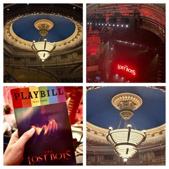 The Palace Theatre - Overhead Chandelier Centerpiece + Playbill in My Hand - Performing Arts Near Me - New York, New York The Palace Theatre - Overhead Chandelier Centerpiece + Playbill in My Hand - Performing Arts Near Me - New York, New York