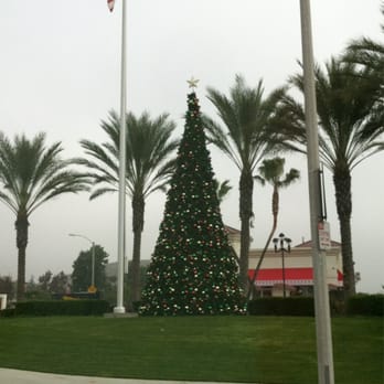 The Village - Christmas tree in front of in n out - Shopping Centers Near Me - Walnut, California