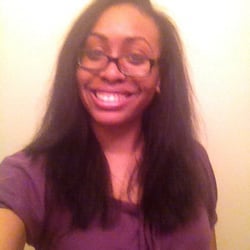 Right after she did my hair!
