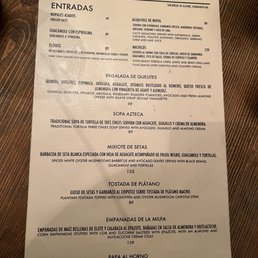 Menu Menu