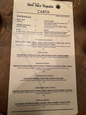 Menu photo 8 Don Tacos Tequila San Miguel de Allende, GUA Menu photo 8 Don Tacos Tequila San Miguel de Allende, GUA
