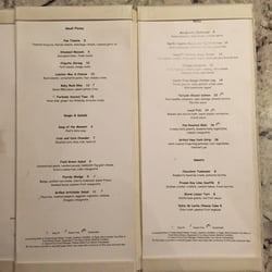 The Lounge at the Hyatt - Nice bar menu! Attentive staff