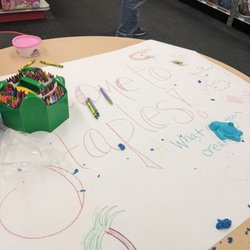 Staples - Kids art area