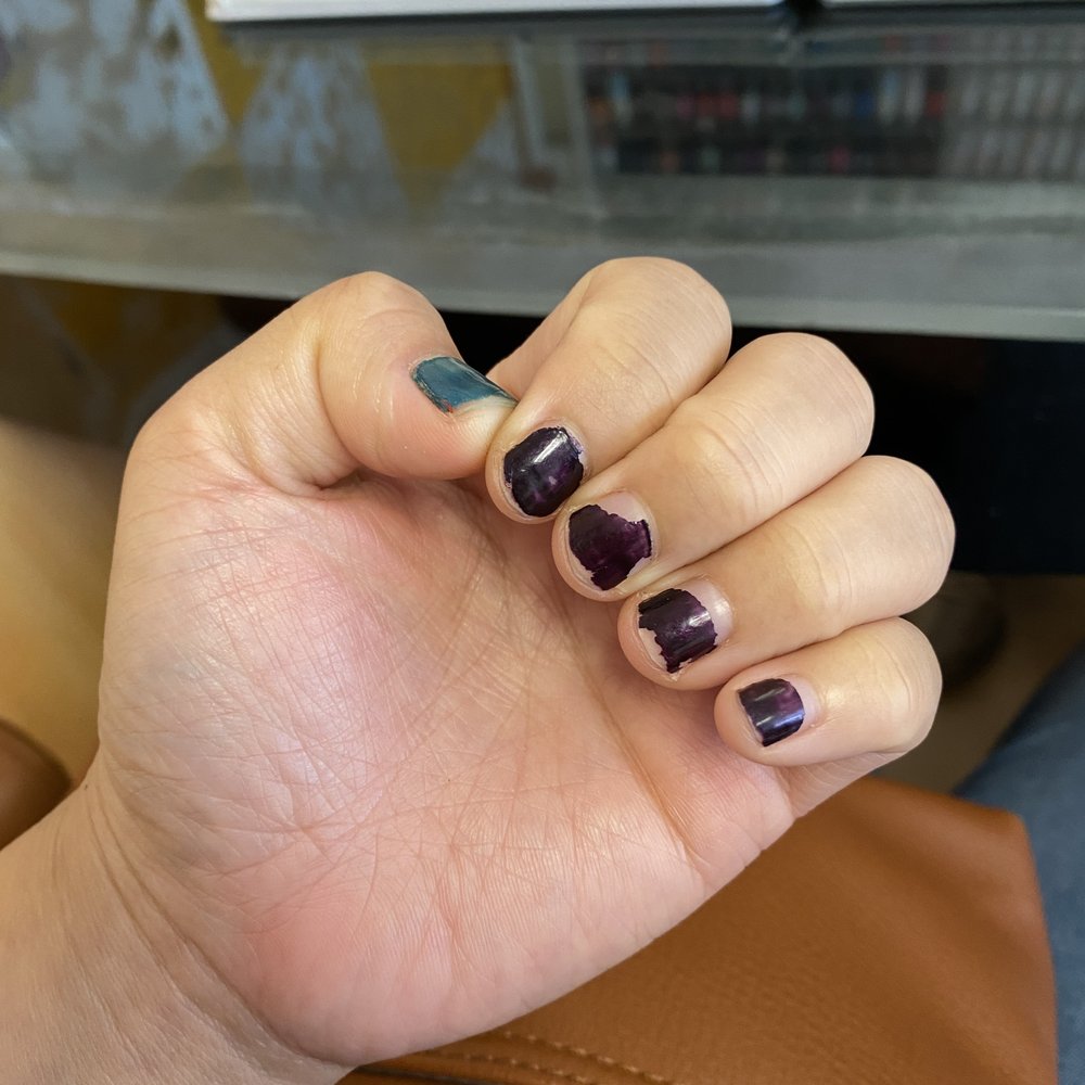 Ewwwww, my nails before