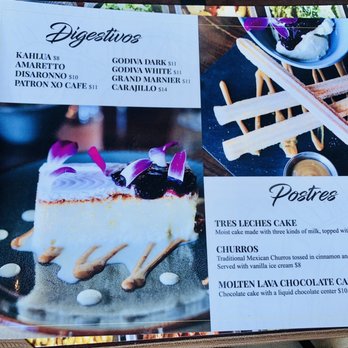 Verde - Dessert Menu - Mexican Near Me - Fishers, Indiana Verde - Dessert Menu - Mexican Near Me - Fishers, Indiana