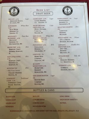 Menu photo 3 Hometown Tavern Warren, RI