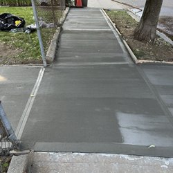 NY City Restoration - Concrete sidewalk repair.