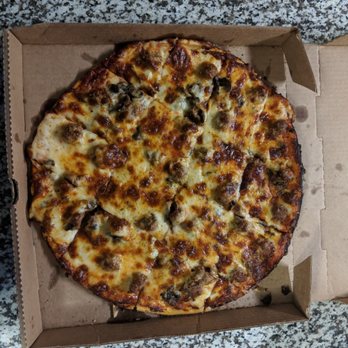 Windsor Pizza Parlor - Sausage and mushrooms on edgeless thin crust. - Pizza Near Me - Loves Park, Illinois Windsor Pizza Parlor - Sausage and mushrooms on edgeless thin crust. - Pizza Near Me - Loves Park, Illinois
