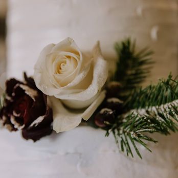 Elegance On Display - a white wedding cake - Desserts Near Me - Fallbrook, California