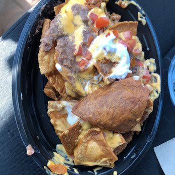 Taco Bell - Burnt Nachos that are not even Taco Bell Nachos. They come from a crappy Mexican place down the street. - Fast Food Near Me - Gaffney, South Carolina