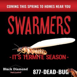 Black Diamond Pest Control - Notice some flying insects recently? Termite season is here! Call today for a free estimate 859.721.2458