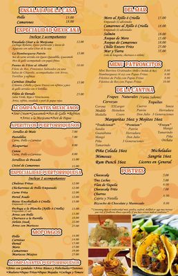 Menu photo 7 La Casa del Patron San Juan, PR