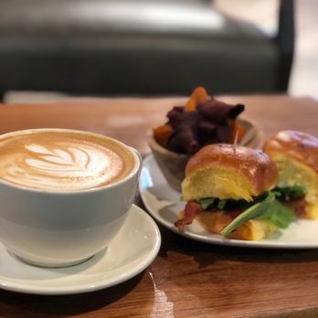 Grinder’s Coffee Bar - Sliders, vanilla latte - Coffee & Tea Near Me - Houston, Texas Grinder’s Coffee Bar - Sliders, vanilla latte - Coffee & Tea Near Me - Houston, Texas
