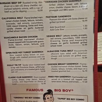 Bob’s Big Boy - Menu - American Near Me - Burbank, California