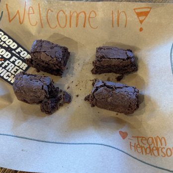 Mission BBQ - Welcome brownies - Barbeque Near Me - Henderson, Nevada