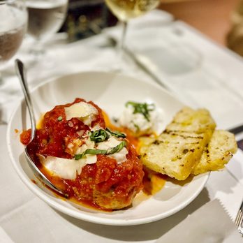 Tresca - Anna Maria's Stuffed Meatball - Italian Near Me - Boston, Massachusetts