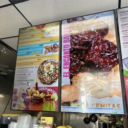 El Encanto Bakery - Drink and appetizer menu