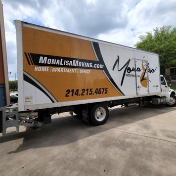 Mona Lisa Moving - The custom air bagged mover. Very clean and well maintained - Movers Near Me - McKinney, Texas Mona Lisa Moving - The custom air bagged mover. Very clean and well maintained - Movers Near Me - McKinney, Texas